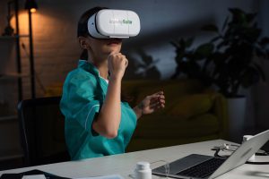 online training met VR